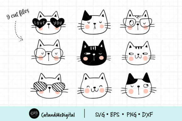Funny Cat Graphics and Illustrations Review