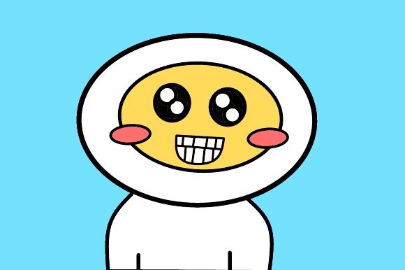 Kawaii Funny Character Graphics for Crafts and Content