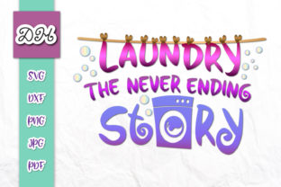 Laundy the Never Ending Story Print Cut: A Seller's Review of This Graphics & Crafts Asset