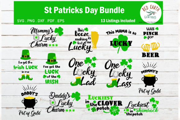 St. Patrick s Day Quotes Bundle for Graphics and Crafts